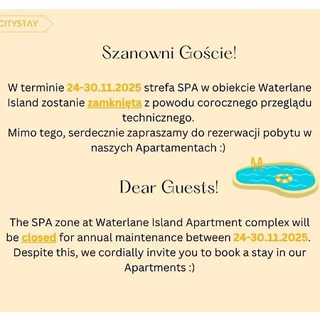 Citystay Waterlane Island Apartman *